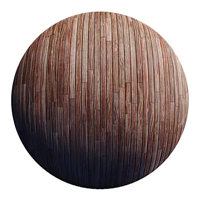 Striped Wood + Light Panels G / PBR 4K / 2 Mats