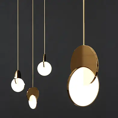 Lee Broom ECLIPSE PENDANT LIGHT POLISHED GOLD