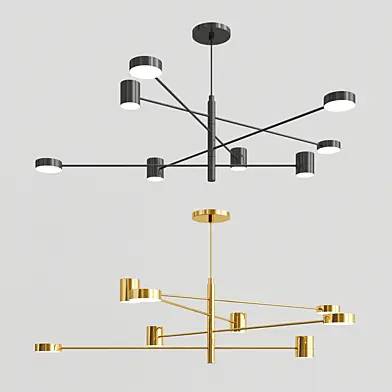 NORDIC GARNER - MODERN LOFT CHANDELIER