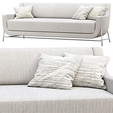 Ski Sofa by HBF furniture / Трехместный диван с подушками