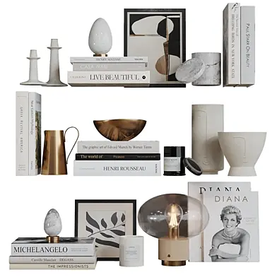 Decor shelf set 10