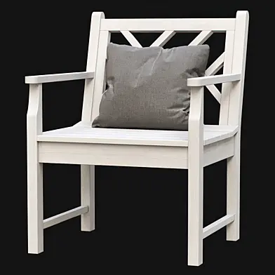 Chippendale Garden Armchair / Деревянное садовое кресло