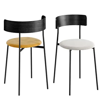 Friday dining chair black