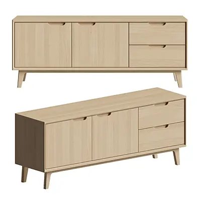 Nord Low 2 Door Sideboard