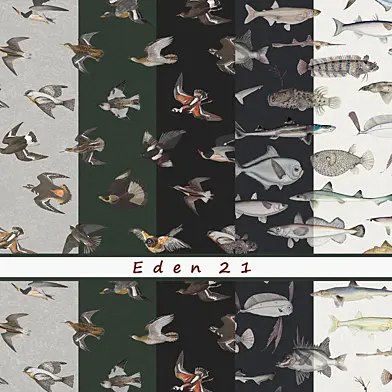 Дизайнерские обои Eden 21 pack 5