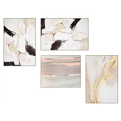 Horizon Rosewater I and Heart Blossom, Twombly Horchow set 2
