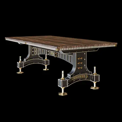 Table BRUNEL of Steel Vintage