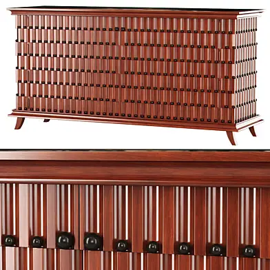 Minotti Collezioni chest of drawers / Деревянный комод