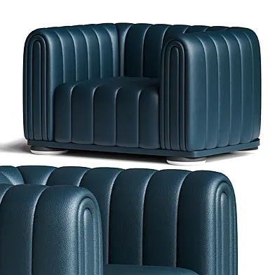 leather armchair