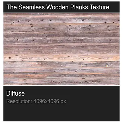 The seamless old wooden planks texture