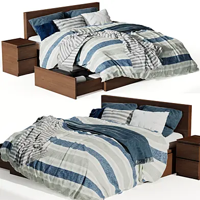 Кровать Ikea Malm