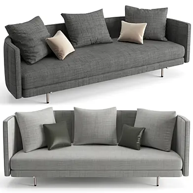 Minotti Torii sofa High low