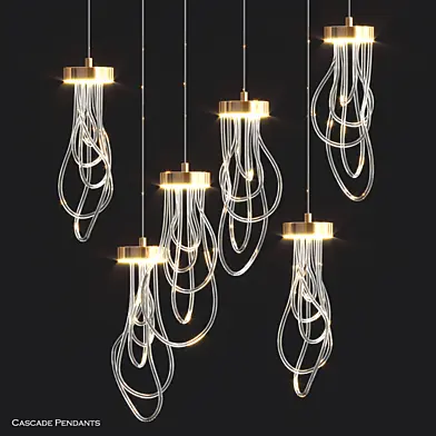 Cascade Pendants by Morghen Studio