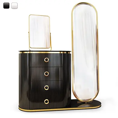 Комод с макияжным зеркалом Nest. Vanity by Medusa Home