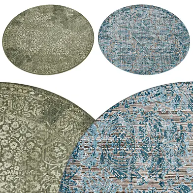 Circle rugs №003