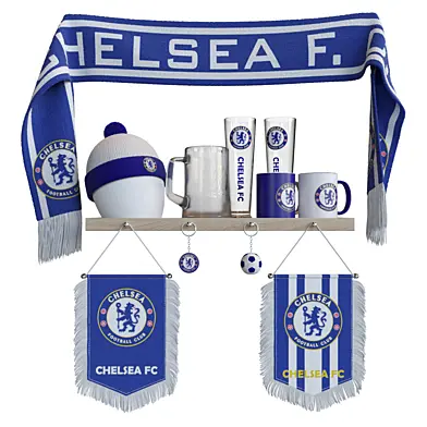 Атрибутика футбольного клуба Chelsea