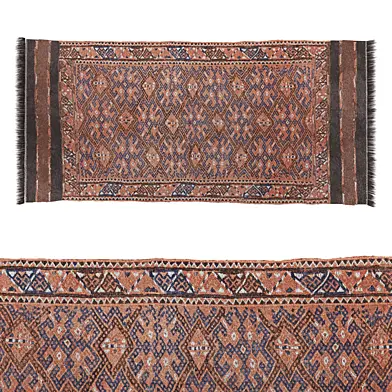 Turkmen Sumak vintage rug
