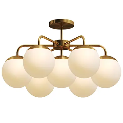СB2 Exclusive Vega Flush Mount Light