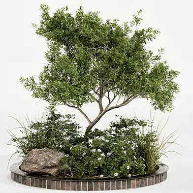 Garden plant set 05
