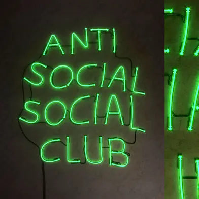 Light modules. Set 47. Neon