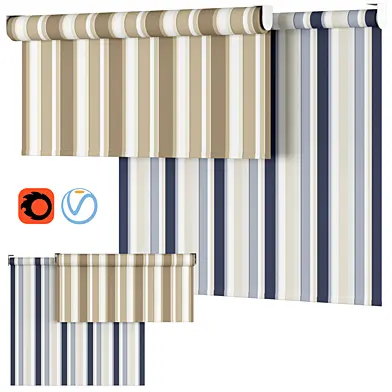 Roller Blind 73 | Terrys Fabrics | Deckchair