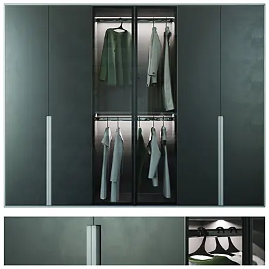 Modern laconic wardrobe 6