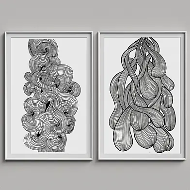 Nice Picture Frames Set 231