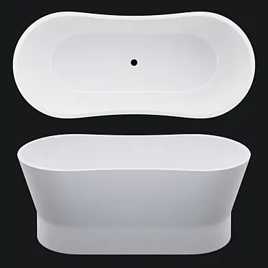 Отдельностоящая ванна BelBagno BB406-1650-730
