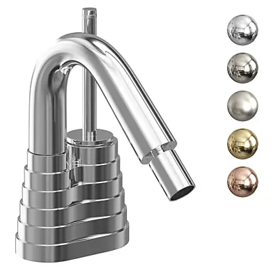 Single lever bidet mixer Stella Titian