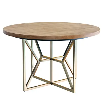 Crate&Barrel Hayes Round 48" Table