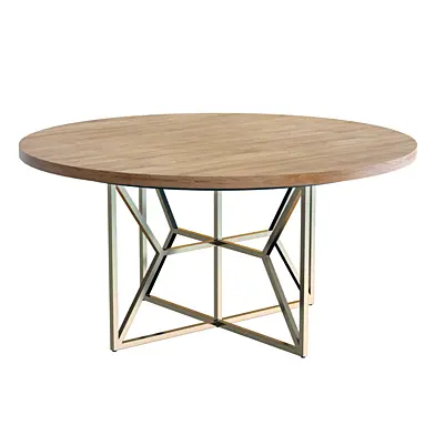 Crate&Barrel Hayes Round 60" Table