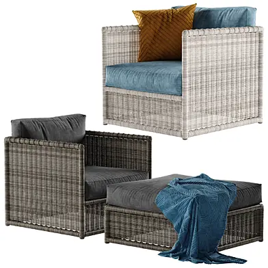 Serena and Lily Pacifica armchair
