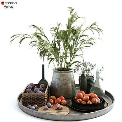 Decoration of breakfast set 031