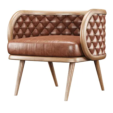 Victoria leather restaurant chair LC15 / Кожаное ресторанное кресло