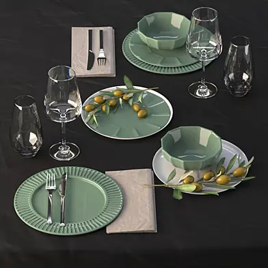Decorative set Oliva