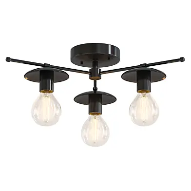 3 Bulb Ceiling Light