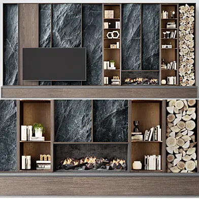 TV wall modern 76