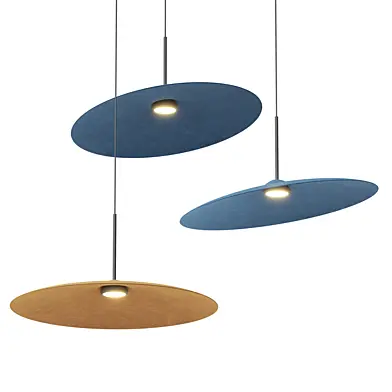 Fabbian ACUSTICA LED acoustic recycled PET pendant lamp