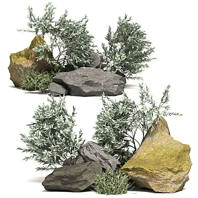 Stone+Bush Pack 3