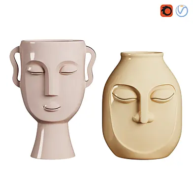 Вазы Face, Набор 1