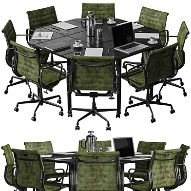 hexagon conference table
