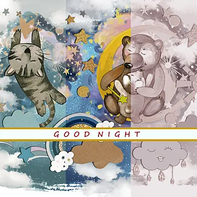 Дизайнерские обои GOOD NIGHT pack 2