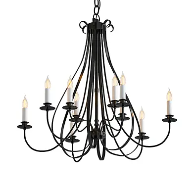 Nine light Chandelier