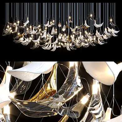 Световая композиция — бутон, цветок, Vargov®Design - LC0057