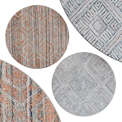 Circle rugs | №227