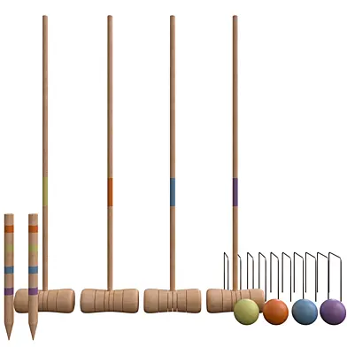 Croquet set