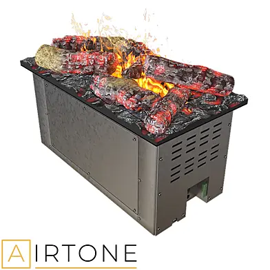 Паровой Электрокамин AIRTONE премиальной серии VEPO с имитацией дров 500