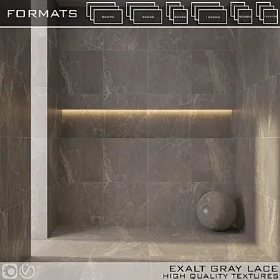 Керамическая плитка CERIM exalt gray lace