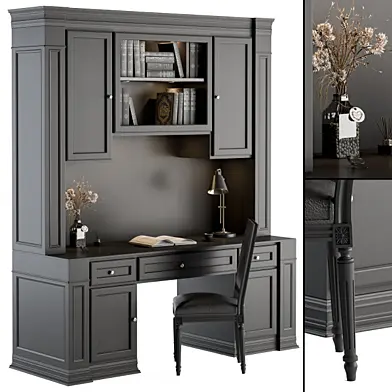 Office Furniture Classic Black - Home Office 35