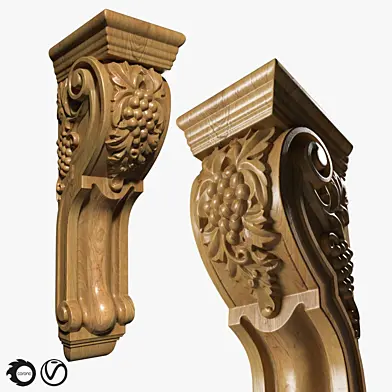 Carved Bracket-12